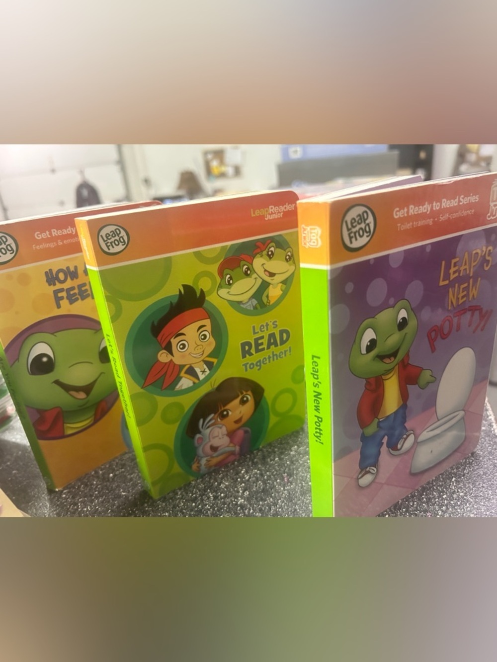 LeapFrog Kids Book Set - Green & Purple Covers